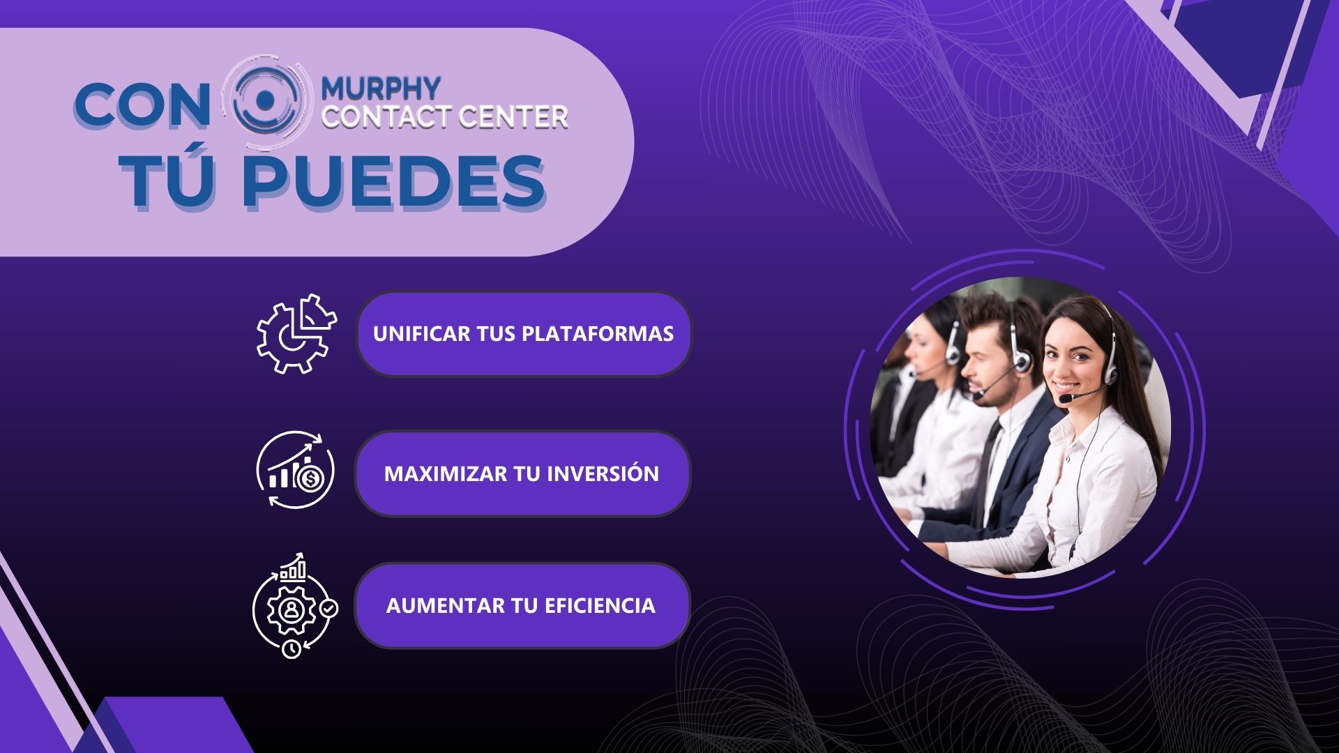 Murphy Contact Center: La plataforma de contacto multicanal «todo en uno» para una experiencia digital completa